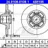 Brzdový kotouč ATE 24.0108-0108 (AT 408108) - REANULT