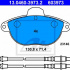 Sada brzdových destiček ATE 13.0460-3973 (AT 603973) - CITROËN