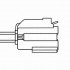 Lambda sonda NGK OZA521-C8 - CHRYSLER