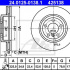 Brzdový kotouč ATE 24.0125-0138 (AT 425138) - BMW