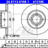 Brzdový kotouč ATE 24.0113-0166 (AT 413166) - AUDI