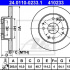 Brzdový kotouč ATE 24.0110-0233 (AT 410233) - HONDA
