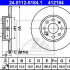 Brzdový kotouč ATE 24.0112-0184 (AT 412184) - OPEL