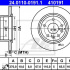 Brzdový kotouč ATE 24.0110-0191 (AT 410191) - OPEL