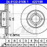 Brzdový kotouč ATE 24.0122-0108 (AT 422108) - AUDI