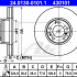 Brzdový kotouč ATE 24.0130-0101 (AT 430101) - BMW