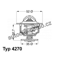 Termostat WAHLER (WH 4270.88D)