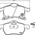 Sada brzdových destiček BREMBO P59032