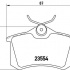 Sada brzdových destiček BREMBO P85017 - AUDI, PEUGEOT, RENAULT