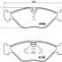 Sada brzdových destiček BREMBO P71005 - SAAB