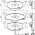 Sada brzdových destiček BREMBO P85071 - ŠKODA, VW