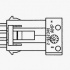 Lambda sonda NGK OZA531-GM16 - OPEL