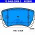 Sada brzdových destiček ATE 13.0460-2888 (AT 602888) - AUDI