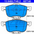 Sada brzdových destiček ATE 13.0460-7145 (AT 607145) - VOLVO