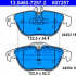 Sada brzdových destiček ATE 13.0460-7257 (AT 607257) - MERCEDES-BENZ