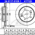 Brzdový kotouč ATE 24.0117-0109 (AT 417109) - SUZUKI