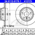 Brzdový kotouč ATE 24.0112-0175 (AT 412175) - AUDI