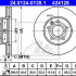Brzdový kotouč ATE 24.0124-0128 (AT 424128) - VW