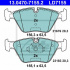 Sada brzdových destiček ATE Ceramic 13.0470-7155 (AT LD7155) - BMW