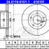 Brzdový kotouč ATE 24.0116-0101 (AT 416101)