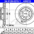 Brzdový kotouč ATE 24.0128-0215 (AT 428215) - MITSUBISHI