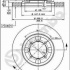 Brzdový kotouč BREMBO 09.5537.10 - MITSUBISHI