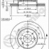 Brzdový kotouč BREMBO 09.6743.10 - NISSAN