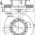 Brzdový kotouč BREMBO 09.7183.40 - IVECO