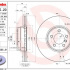 Brzdový kotouč BREMBO 09.8555.20 - LAND ROVER