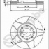 Brzdový kotouč BREMBO MAX 09.5285.75 - HONDA