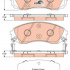 Sada brzdových destiček TRW GDB3448 - KIA CARNIVAL 06-