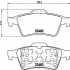 Sada brzdových destiček BREMBO P59044 - NISSAN, RENAULT