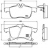 Sada brzdových destiček BREMBO P59045 - OPEL