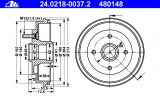 Brzdový buben ATE 24.0218-0037 (AT 480148) - DAIHATSU