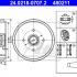 Brzdový buben ATE 24.0218-0707 (AT 480211) - AUDI, SEAT, VW