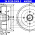 Brzdový buben ATE 24.0220-3009 (AT 480080) - FORD