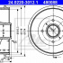 Brzdový buben ATE 24.0220-3012 (AT 480088) - RENAULT