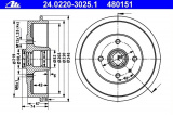Brzdový buben ATE 24.0220-3025 (AT 480151) - ALFA ROMEO