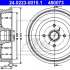 Brzdový buben ATE 24.0223-0015 (AT 480073) - SEAT, VW