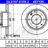 Brzdový kotouč ATE 24.0107-0105 (AT 407105) - CITROËN
