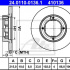 Brzdový kotouč ATE 24.0110-0136 (AT 410136) - SUZUKI