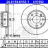 Brzdový kotouč ATE 24.0110-0152 (AT 410152) - OPEL