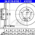 Brzdový kotouč ATE 24.0110-0192 (AT 410192) - SUZUKI