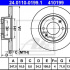 Brzdový kotouč ATE 24.0110-0199 (AT 410199) - PEUGEOT