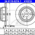 Brzdový kotouč ATE 24.0110-0216 (AT 410216) - VOLVO