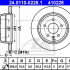 Brzdový kotouč ATE 24.0110-0228 (AT 410228) - BMW
