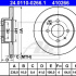 Brzdový kotouč ATE 24.0110-0266 (AT 410266) - MITSUBISHI