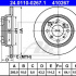 Brzdový kotouč ATE 24.0110-0267 (AT 410267) - HONDA