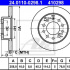 Brzdový kotouč ATE 24.0110-0298 (AT 410298) - HYUNDAI