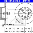 Brzdový kotouč ATE 24.0111-0120 (AT 411120) - SAAB
